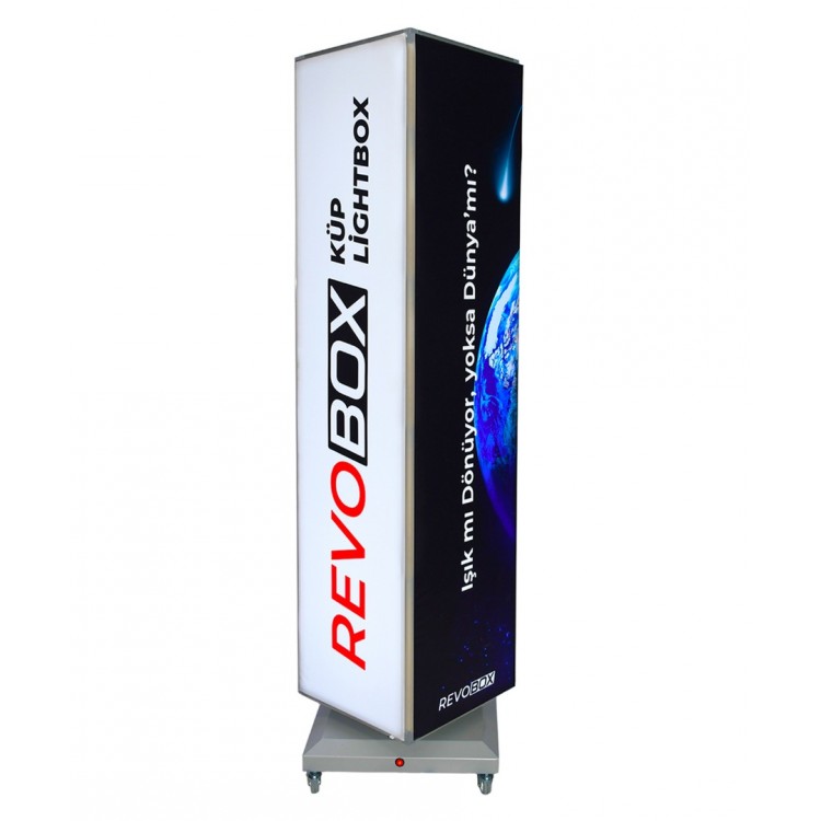 RevoBox RS118 Işıklı 360° Dönen Tabela Lightbox (Ledbox) 40x180cm RevoBox RS118 Işıklı 360° Dönen Tabela Lightbox (Ledbox) 40x180cm