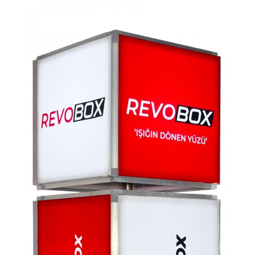RevoBox RS218 40x180cm 360 derece dönen ledbox