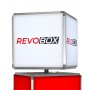 RS315 3 Katlı Dönen Tabela Lightbox Revobox RS315 3 katlı 12 yüzeyli 360 derece dönen ışıklı ledbox tabela
