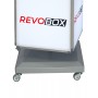 RS315 3 Katlı Dönen Tabela Lightbox Revobox RS315 3 katlı 12 yüzeyli 360 derece dönen ışıklı ledbox tabela