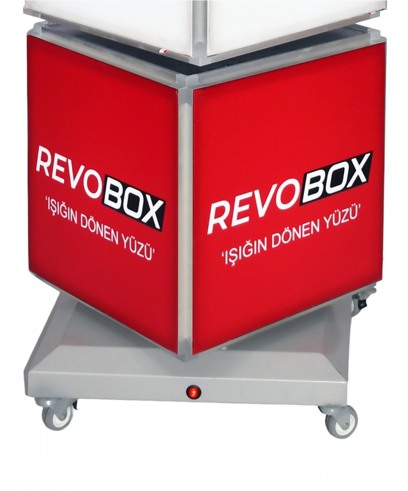 RevoBox RS419 LED aydınlatmalı reklam modülü detayı
